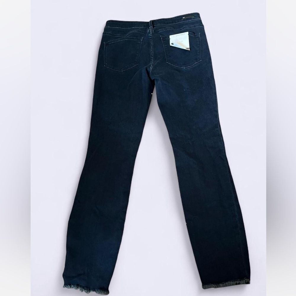 Anthropologie Dark Wash Straight-Leg Jeans - Picture 2 of 7